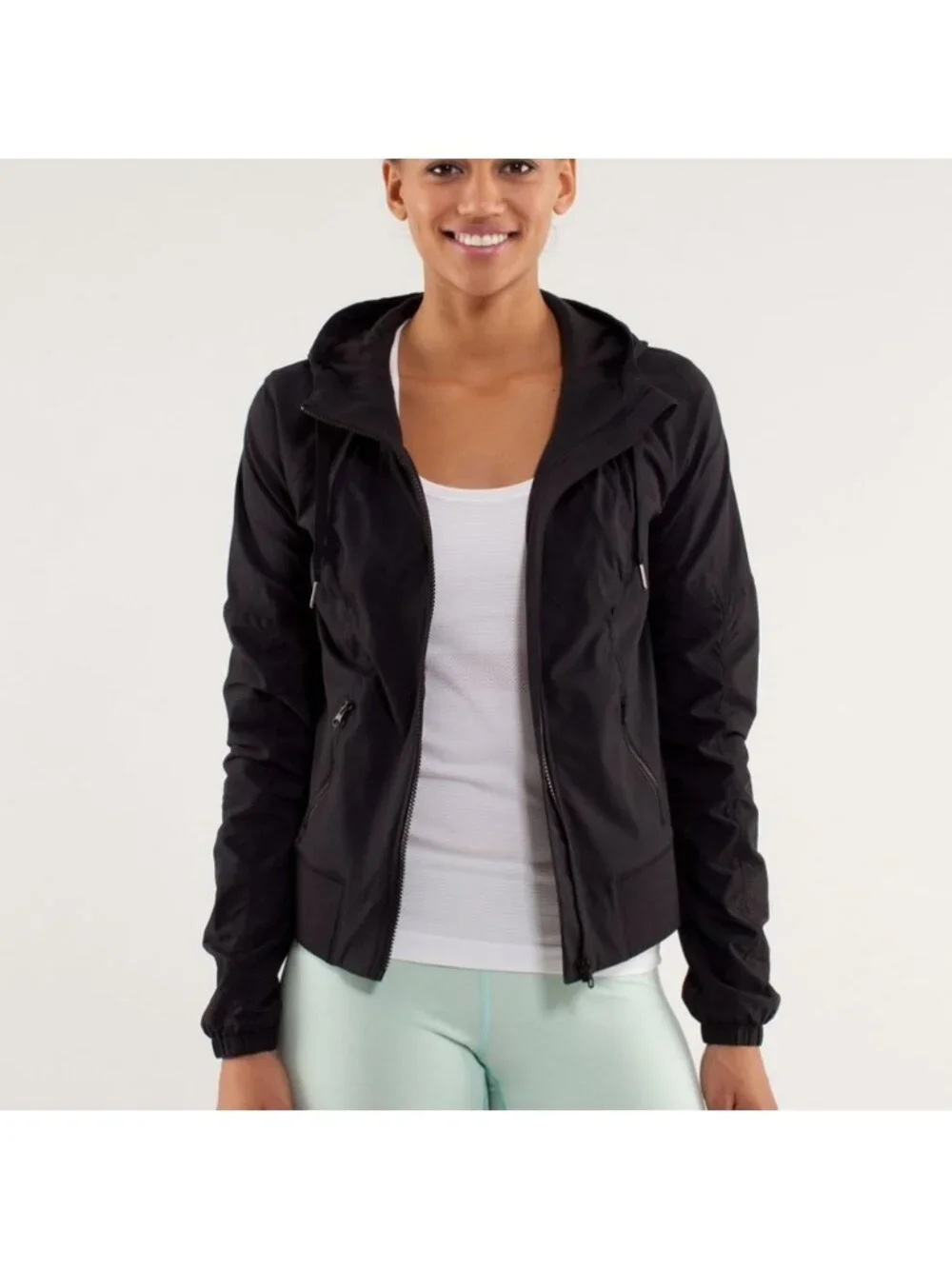 Lululemon Street To Studio Zip Up Jacket Black